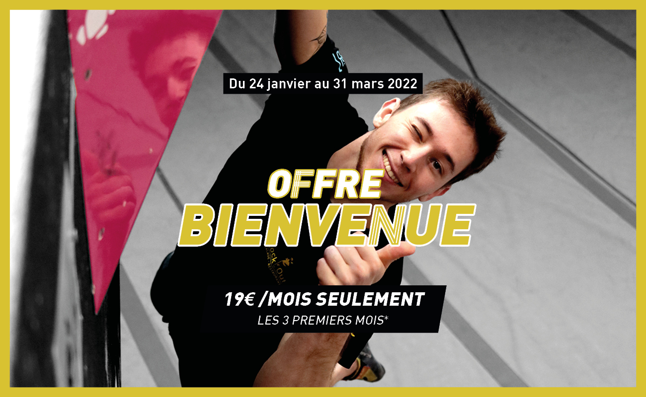 Offre Bienvenue : 19€ les 3 premiers mois !